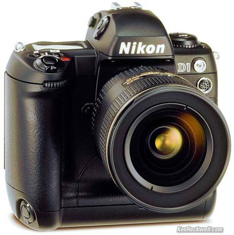Nikon D1, 2.74 megapixel SLR is demonstrated