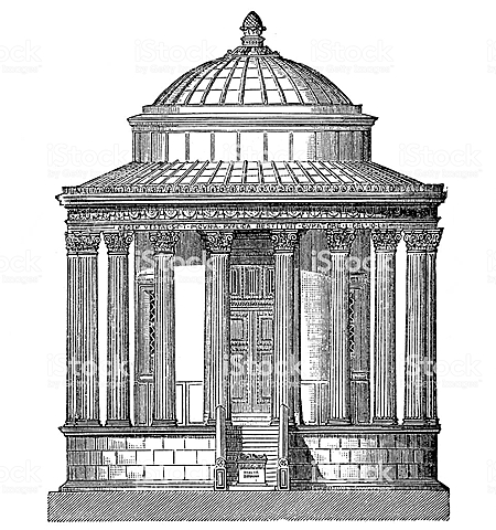 Templo de Vesta en Tivoli