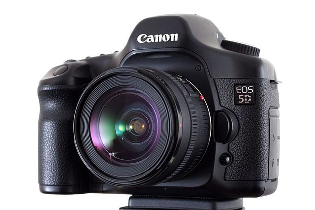 Canon 5D is marketed
