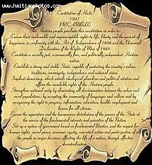 Creating the Haitian Constitution