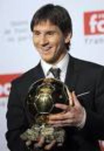 resive el balon de oro