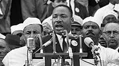 "i have a dream" speech is delivered
