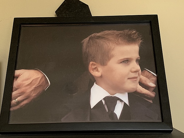 Ringbear at my unlces wedding