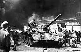 Revolt in Czechoslovakia