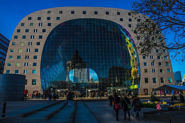 Markthal Rotterdam, ontworpen door Winy Maas