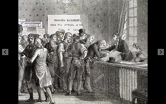 Napoleon Restores Order in France