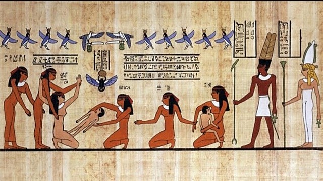 Egyptians use bloodletting to try to cure diseases
