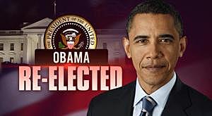 Obama was re-elected