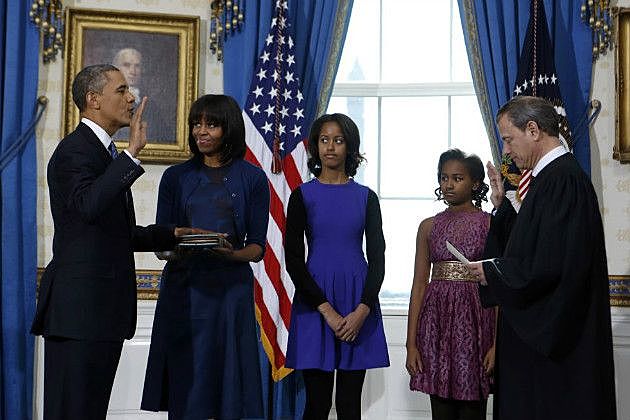 When Obama took oath of the office