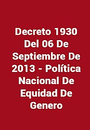 Equidad de género