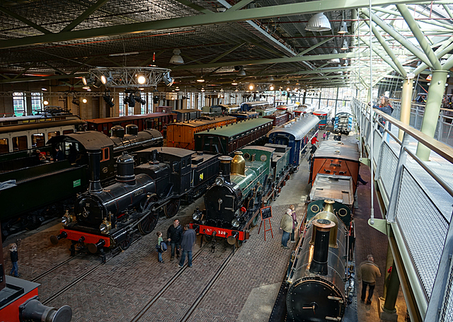 Spoorwegmuseum in Utrecht, ontworpen door Gert-Jan de Jong