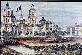 Mientras Vicente Guerrero era presidente, cerca de 3000 soldados y oficiales españoles, desembarcaron en territorio mexicano.