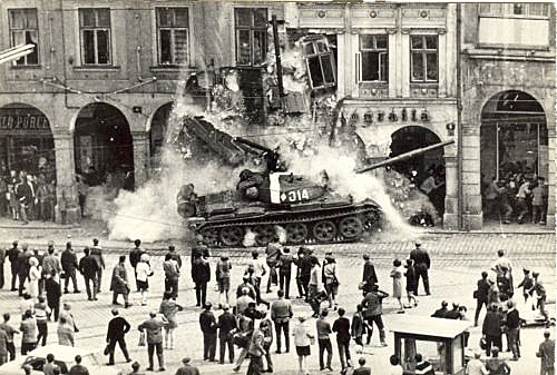 Revolt in Czechoslovakia