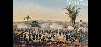 Tropas invasoras se apostaron frente a la costa de Veracruz.