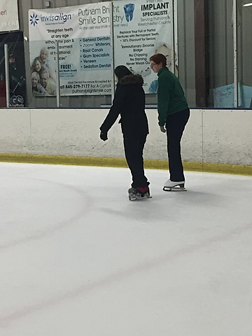 First Ice Skating Lesson