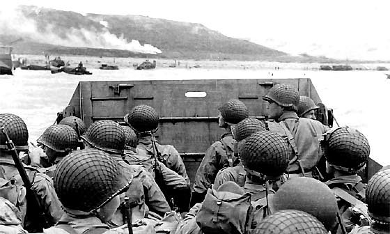 Italy, Germany, and Japan all signed an agreement to become the axis power. They attacked on the Normandy beaches.