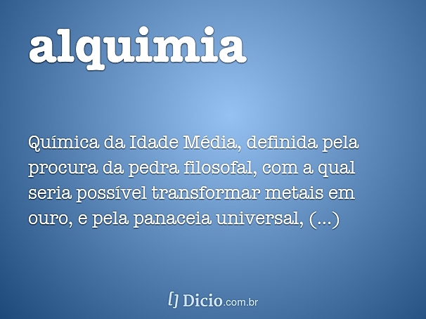 A separação da Alquimia