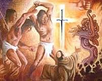 En la península de Yucatan estallo la denominada "guerra de castas"