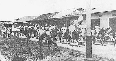 Las fuerzas del gobierno son derrotadas y abandonan San Isidro.