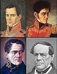 Los generales Gabriel Valencia, Mariano Paredes y Antonio López de Santa Anna se reunieron en Tacubaya con el objetivo de derrocar a Anastasio Bustamante y desconocer el gobierno centralista.