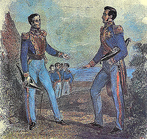 Los generales se reunieron en Tacubaya