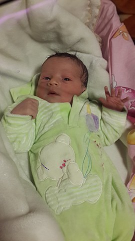 la naissance d'un petit Evan