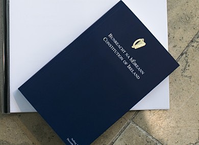 THE IRISH CONSTITUTION.