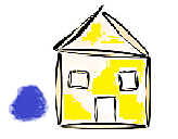 Piccolo blu va da piccolo giallo.