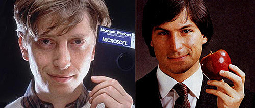 Una rivalidad histórica: Bill Gates vs Steve Jobs