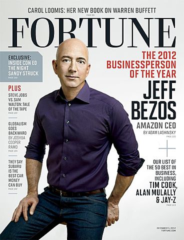 La revista Fortune nombra a Bezos 'Empresario del año'
