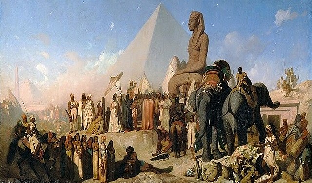 Conquista de Egipto por los persas.
