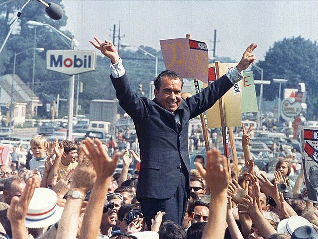 richard nixon is elected
