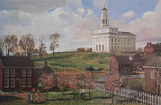 In 1839 the Mormon community bought the town of Commerce, Illinois, and then renamed it Nauvoo.