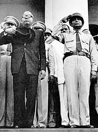 When Francois was in the military