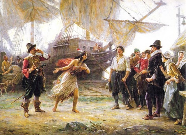 Pocahontas is captured