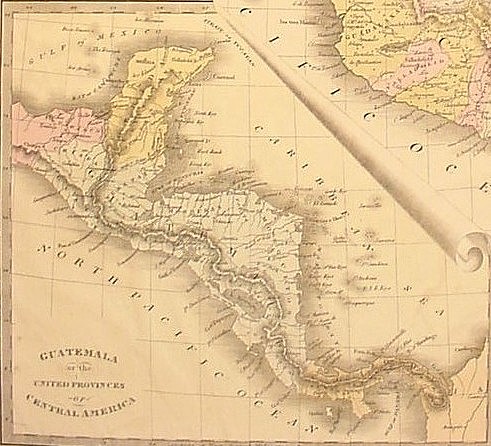 Separación de las provincias de Centroamérica