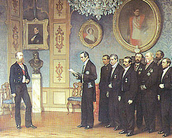 Se firmo el tratado de miramar, con el que culminaban las negociaciones entre el emperador de francia, napoleon III.