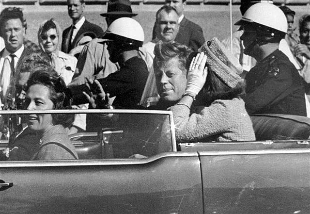 John F Kennedy is assassinated