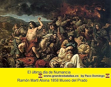 Conquista romana de Numancia.