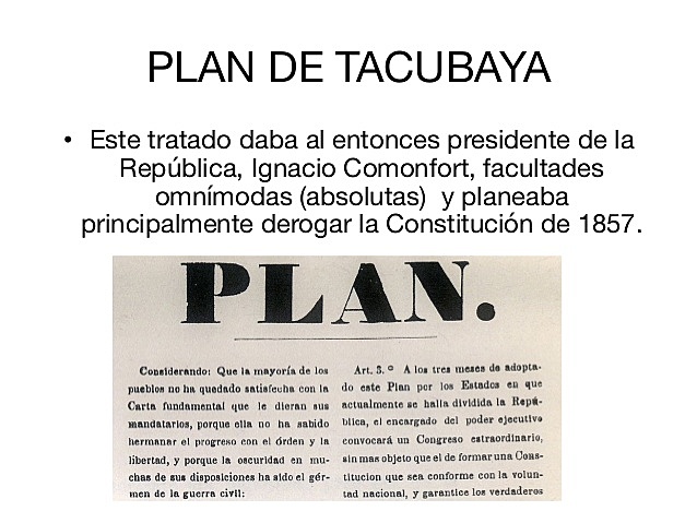 Plan de tacubaya
