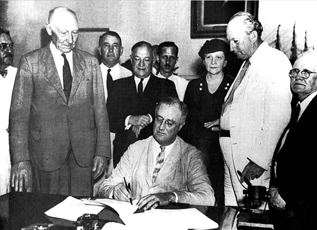 Social Security Act passed
