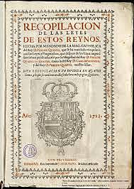 Nueva Recopilación de Castilla.