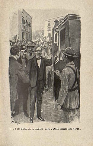 Los gobiernos de Inglaterra España y Francia principales acreedores de México, se reunieron en Londres para convenir medidas extraordinarias a tomar frente a la suspension de pagos promulgaba por el presidente Juarez