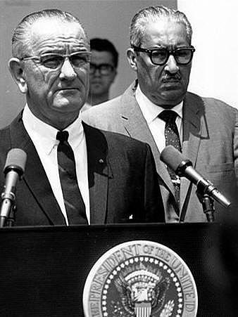 Thurgood Marshall nominated to the Supreme Court