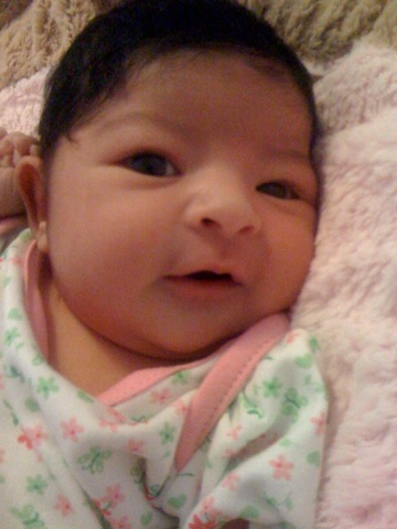 My niece was born!