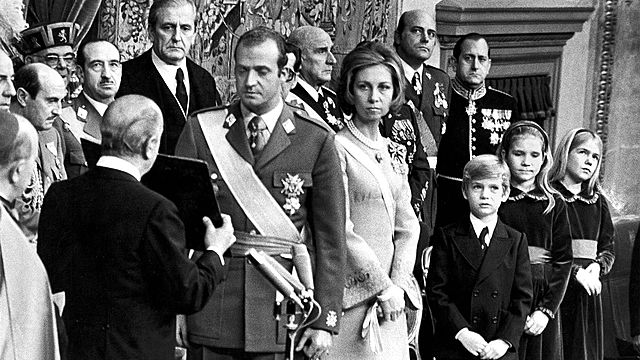 Proclamación de Juan Carlos como rey de España