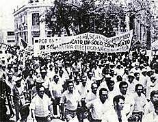 Ley de unidad sindical.