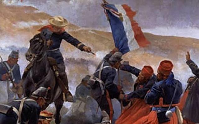 Los franceses atacaron la ciudad de Puebla a travez de los fuertes de Loreto y Guadalupe
