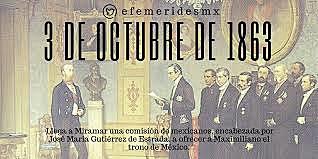 Se firmó el tratado de Miramar con el que con el que culminaban las negociaciones entre el emperador de España, Napoleón |||