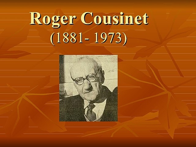 Roger Cousinet (1881-1973)